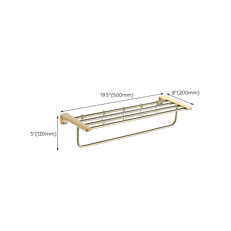 Lisslune | Traditional Bathroom Faucets Gold Bath Shelf Bathroom Accessory Set