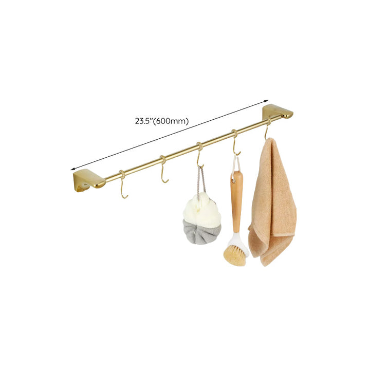 Lisslune | Traditional Bathroom Faucets Gold Bath Shelf Bathroom Accessory Set