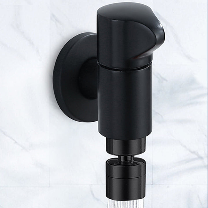 Lisslune | Industrial Wall Mounted Bathroom Faucet Handle Solid Brass Faucet