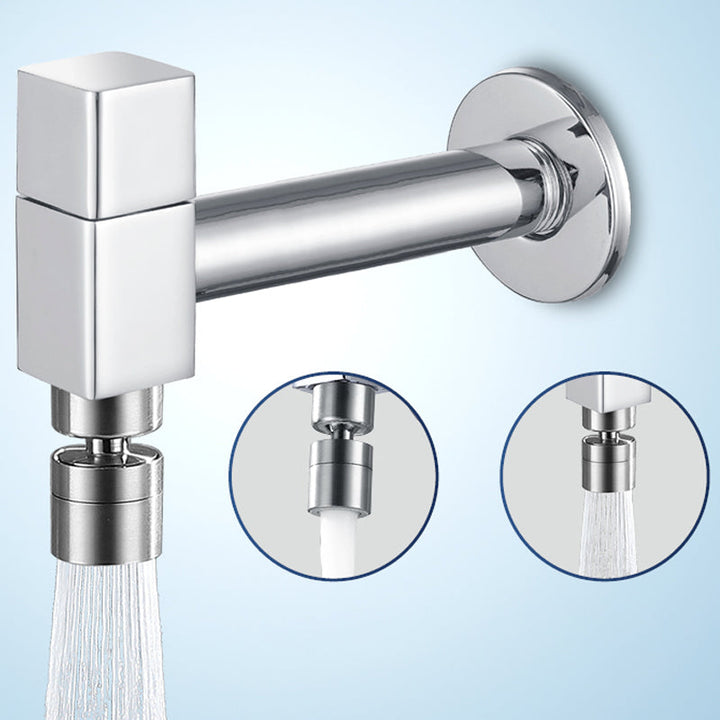 Lisslune | Industrial Wall Mounted Bathroom Faucet Handle Solid Brass Faucet
