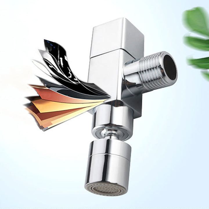 Lisslune | Industrial Wall Mounted Bathroom Faucet Handle Solid Brass Faucet