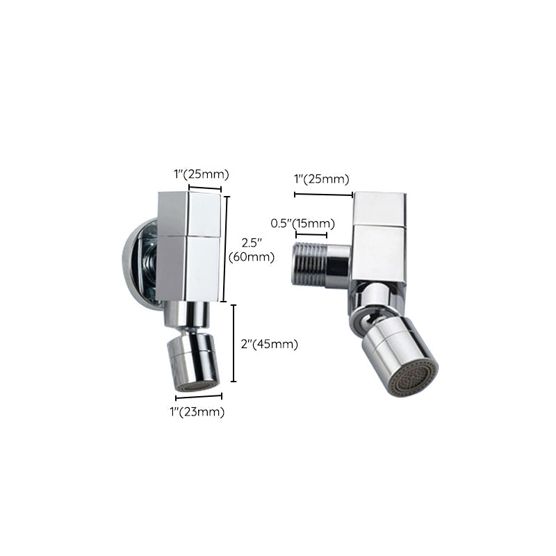 Lisslune | Industrial Wall Mounted Bathroom Faucet Handle Solid Brass Faucet