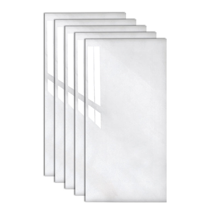Lisslune | Bathroom single tile marble pattern peel-and-stick tiles backing plate