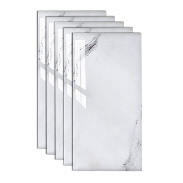 Lisslune | Bathroom single tile marble pattern peel-and-stick tiles backing plate