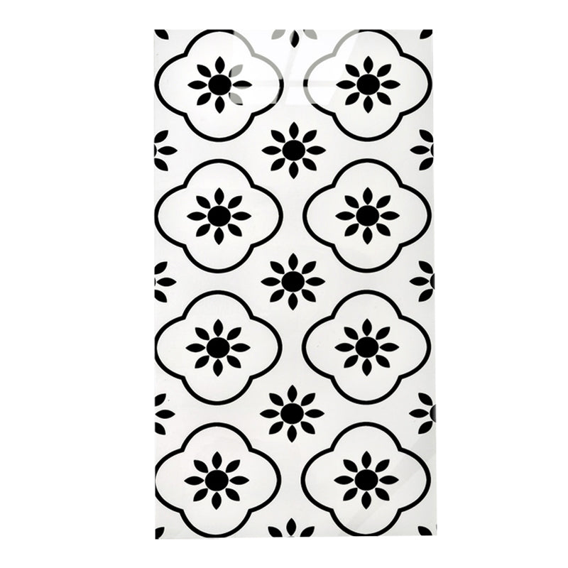 Lisslune | PVC Peel and Stick Tile 12" x 23" Rectangular Grid Waterproof Peel and Stick Tiles 10 Pack