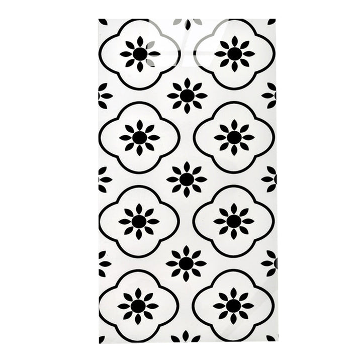 Lisslune | PVC Peel and Stick Tile 12" x 23" Rectangular Grid Waterproof Peel and Stick Tiles 10 Pack