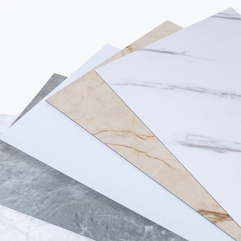Lisslune | Modern Splash Guard Wallpaper Marble Print Self-Adhesive Splash Guard Tile for Bathroom