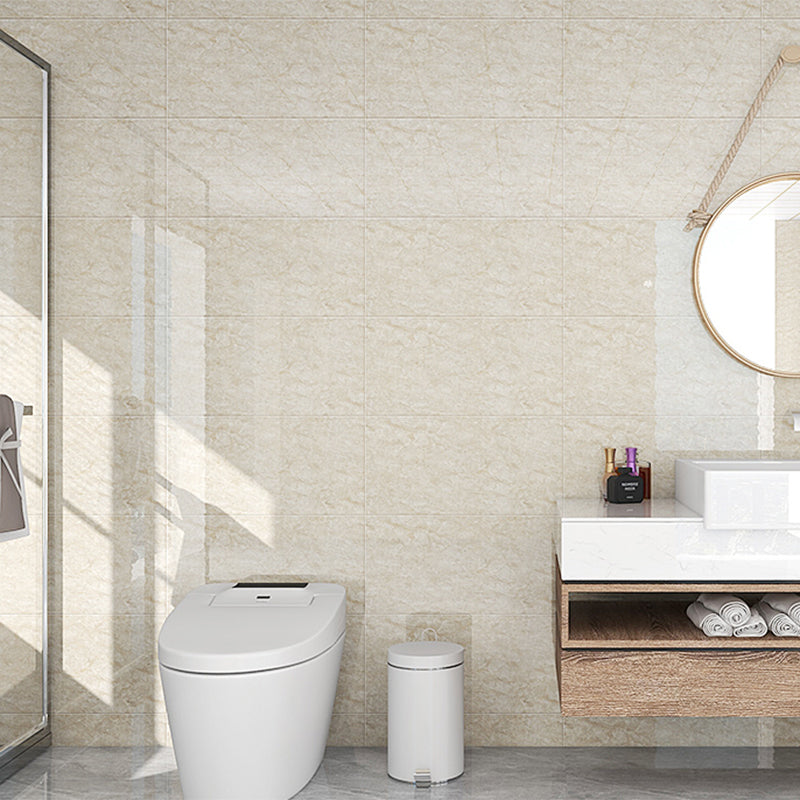 Lisslune | Modern Splash Guard Wallpaper Marble Print Self-Adhesive Splash Guard Tile for Bathroom