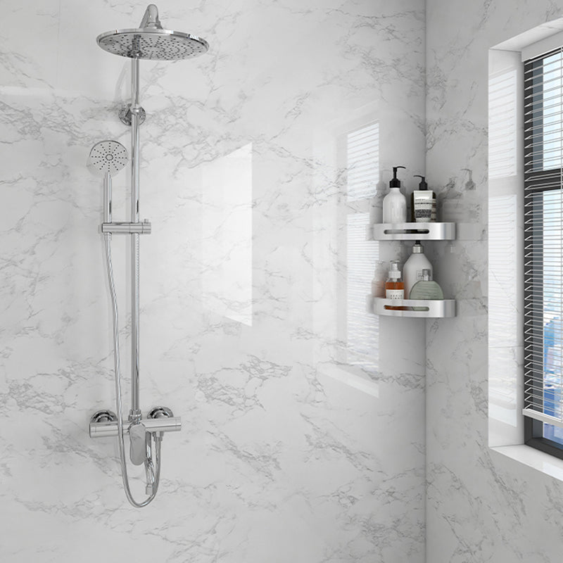 Lisslune | Modern Bathroom Splash Guard Tiles Waterproof Smooth Peel and Stick Wall Tiles