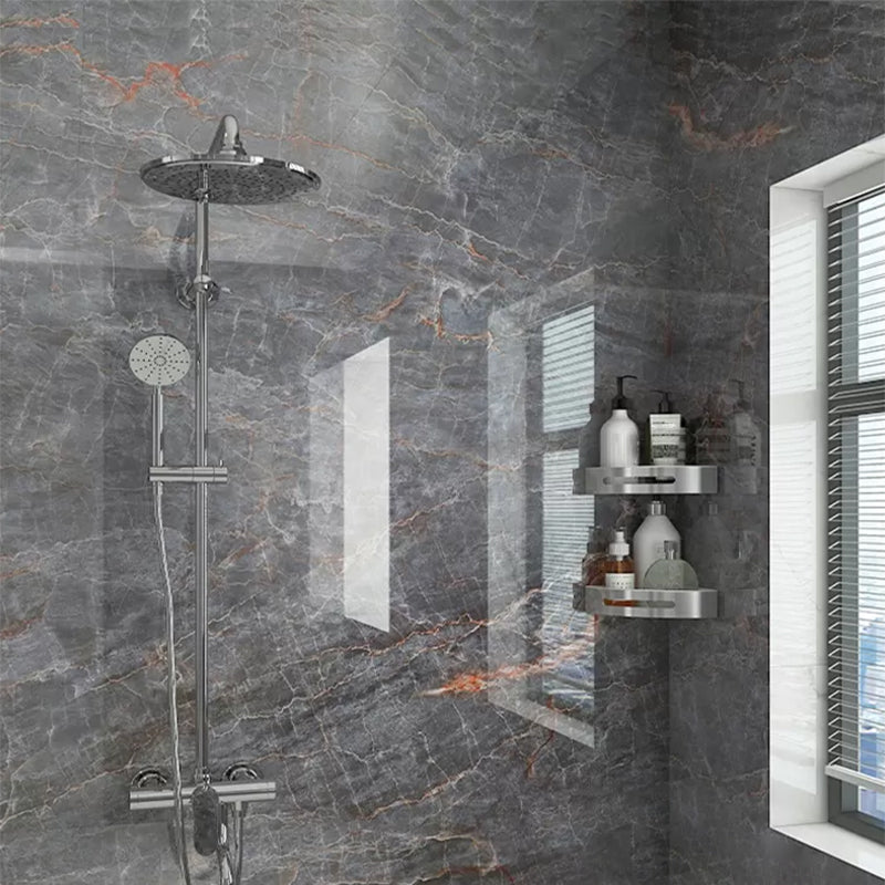 Lisslune | Modern Bathroom Splash Guard Tiles Waterproof Smooth Peel and Stick Wall Tiles