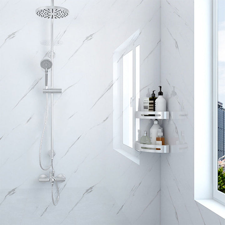 Lisslune | Modern Bathroom Splash Guard Tiles Waterproof Smooth Peel and Stick Wall Tiles
