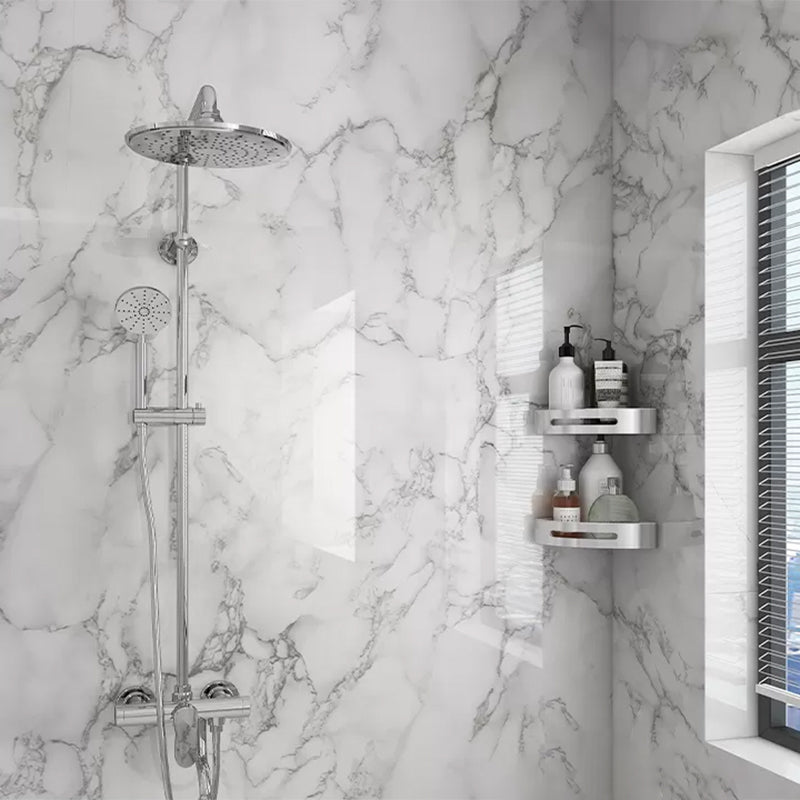 Lisslune | Modern Bathroom Splash Guard Tiles Waterproof Smooth Peel and Stick Wall Tiles