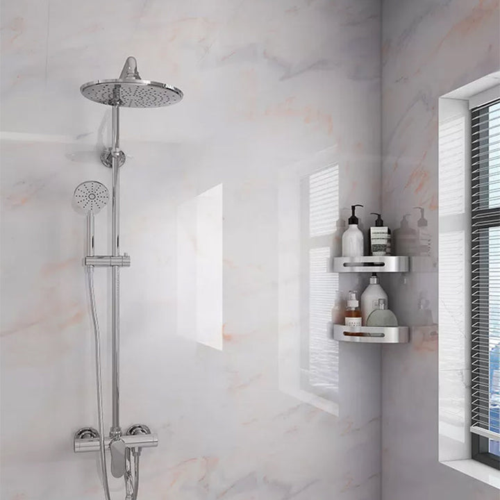 Lisslune | Modern Bathroom Splash Guard Tiles Waterproof Smooth Peel and Stick Wall Tiles