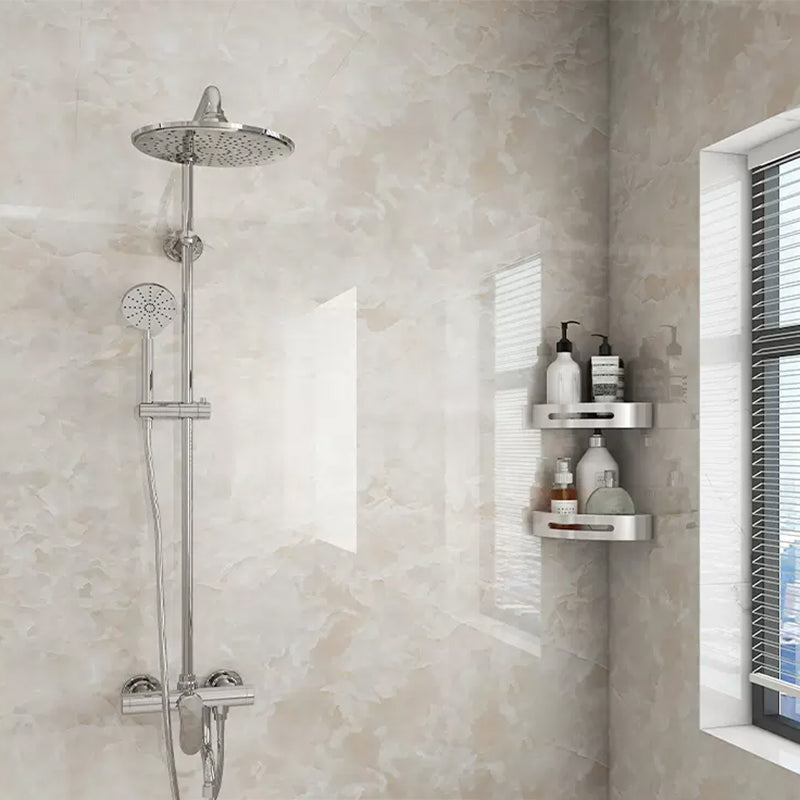 Lisslune | Modern Bathroom Splash Guard Tiles Waterproof Smooth Peel and Stick Wall Tiles