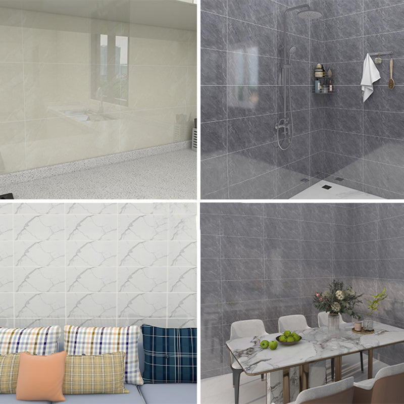Lisslune | Modern Waterproof Back Wall Tile Smooth Peel and Stick Back Wall Tile for the Kitchen