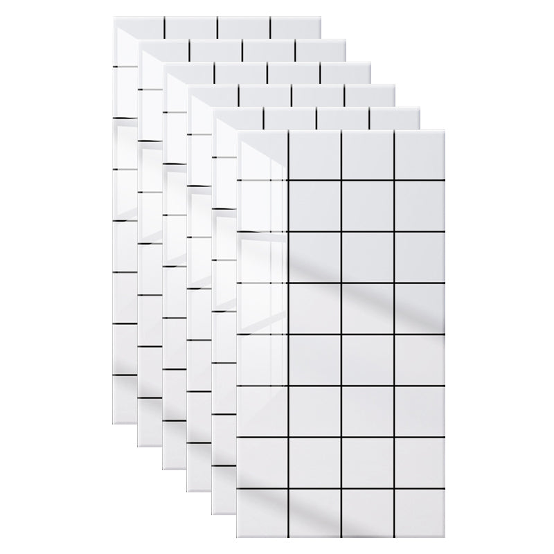 Lisslune | Modern Mosaic Tile Arabesque Print Peel and Stick Backsplash Tile for the Kitchen