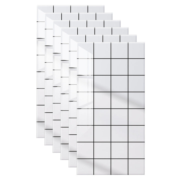 Lisslune | Modern Mosaic Tile Arabesque Print Peel and Stick Backsplash Tile for the Kitchen