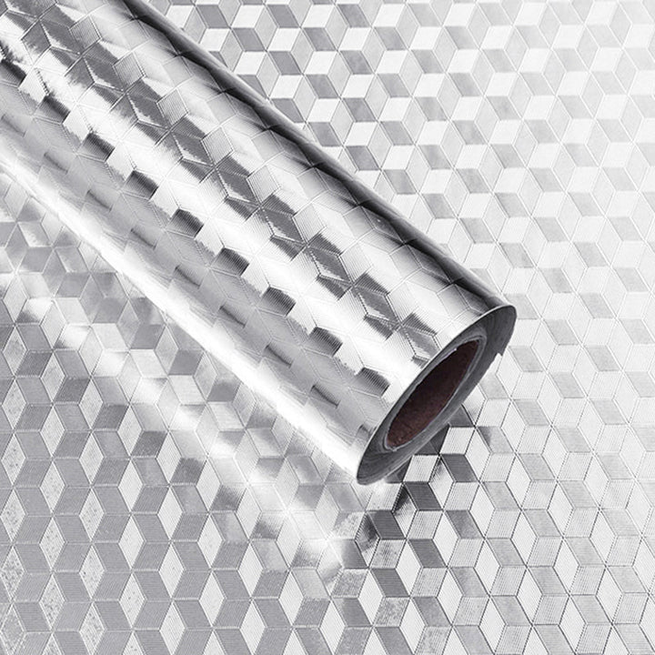Lisslune | Modern waterproof kitchen mirror Peel and Stick Backsplash tile