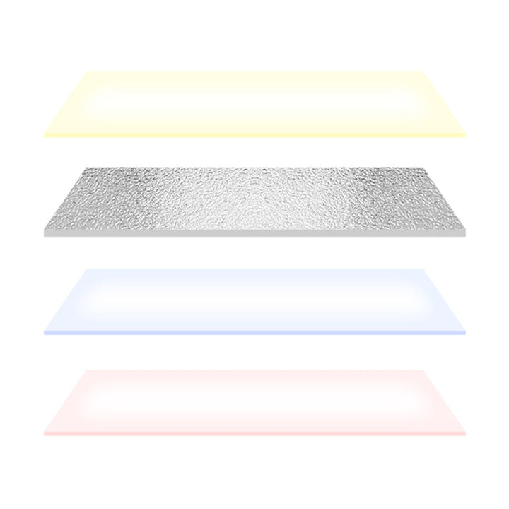 Lisslune | Modern waterproof kitchen mirror Peel and Stick Backsplash tile