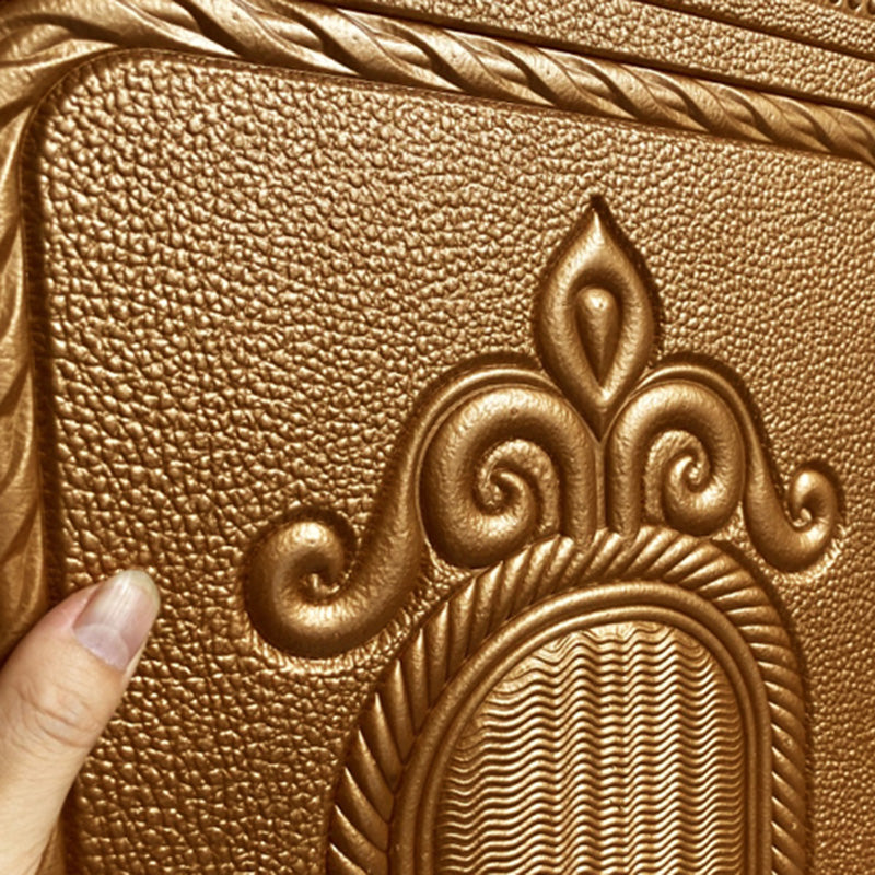 Lisslune | Glam Style Wall Cladding Living Room Peel and Stick 3D Embossed Waterproof Wall Cladding