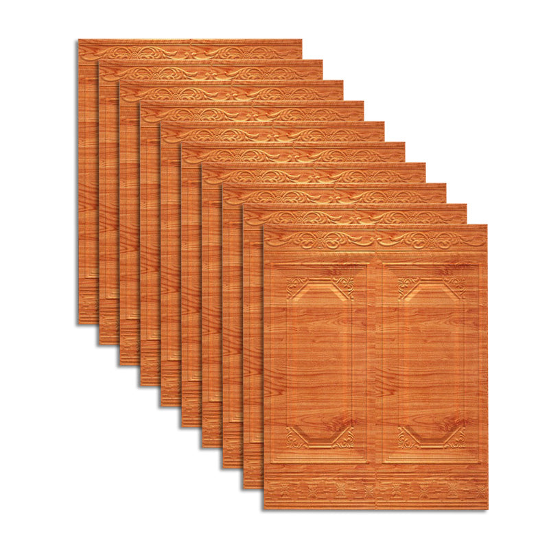 Lisslune | Glam Style Wall Cladding Living Room Peel and Stick 3D Embossed Waterproof Wall Cladding