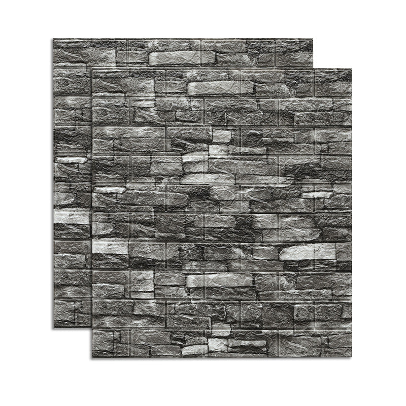 Lisslune | Country House Wall Plank 3D Brick Bathroom Living Room Wall Panels Set of 2