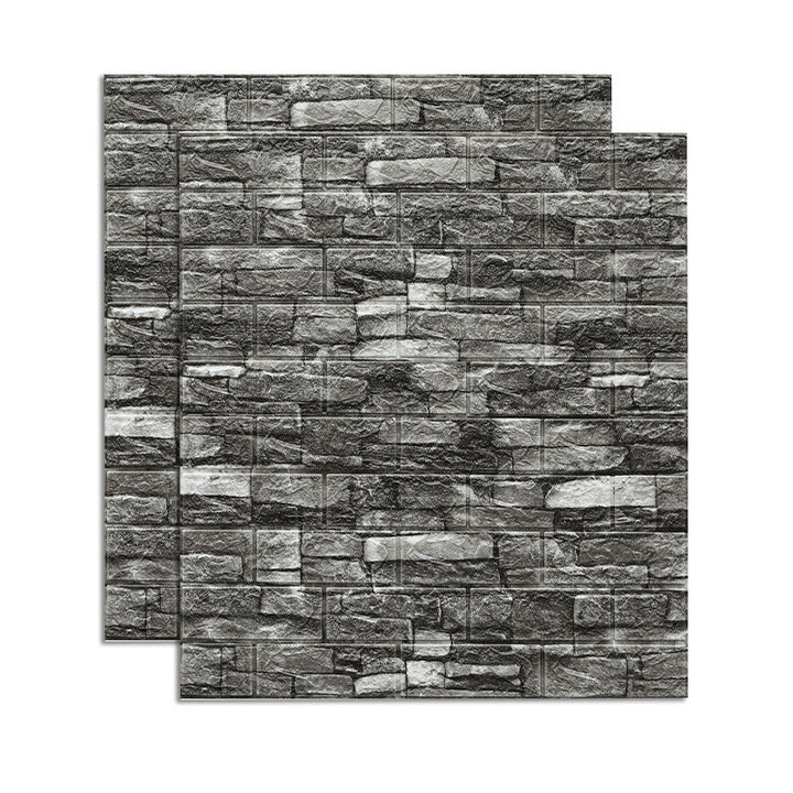 Lisslune | Country House Wall Plank 3D Brick Bathroom Living Room Wall Panels Set of 2