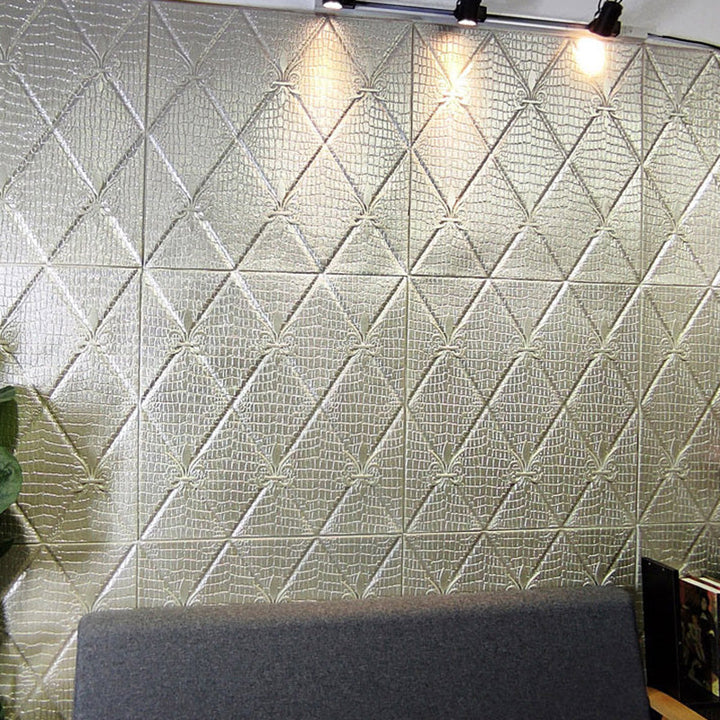 Lisslune | Industrial Wall Board 3D Print Bathroom and Living Room Wall Panel Set of 1