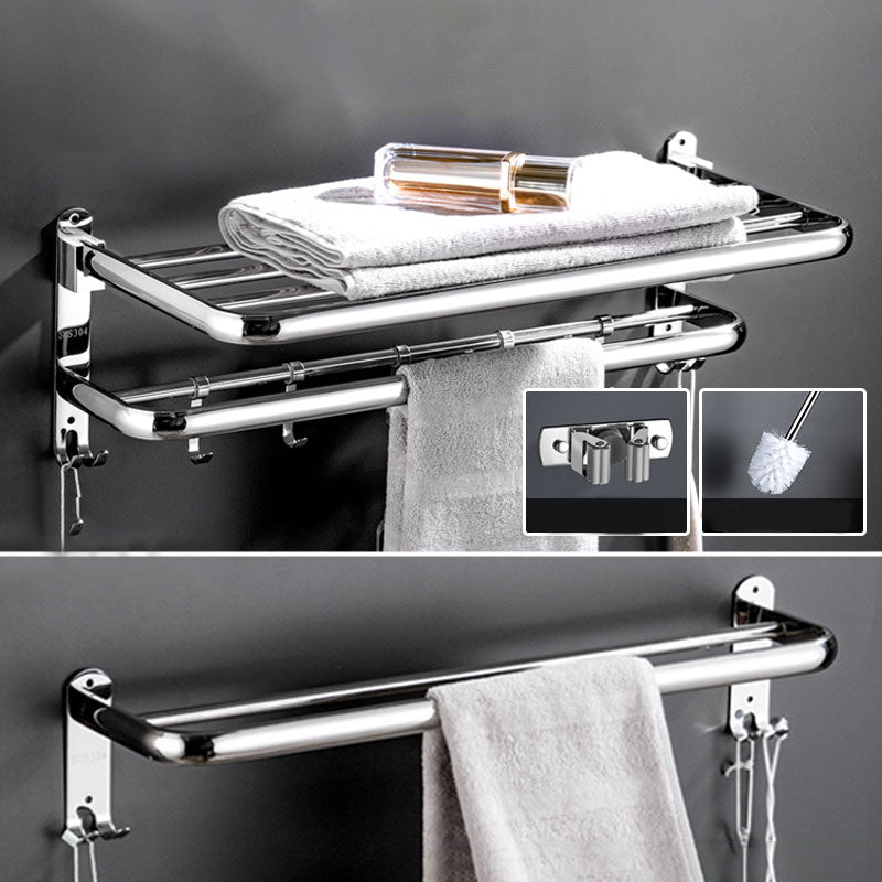 Lisslune | modern bathroom accessory set stainless steel towel holder bathroom shelf bathroom set