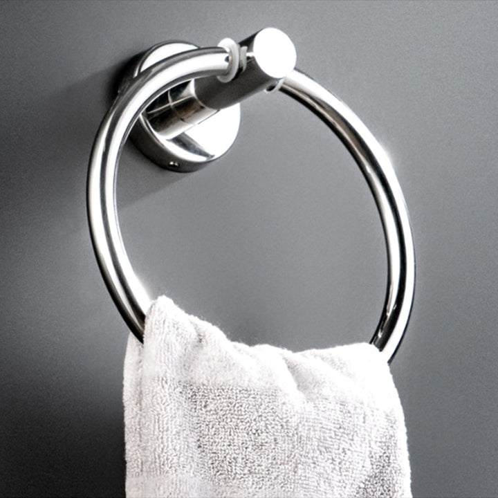 Lisslune | modern bathroom accessory set stainless steel towel holder bathroom shelf bathroom set