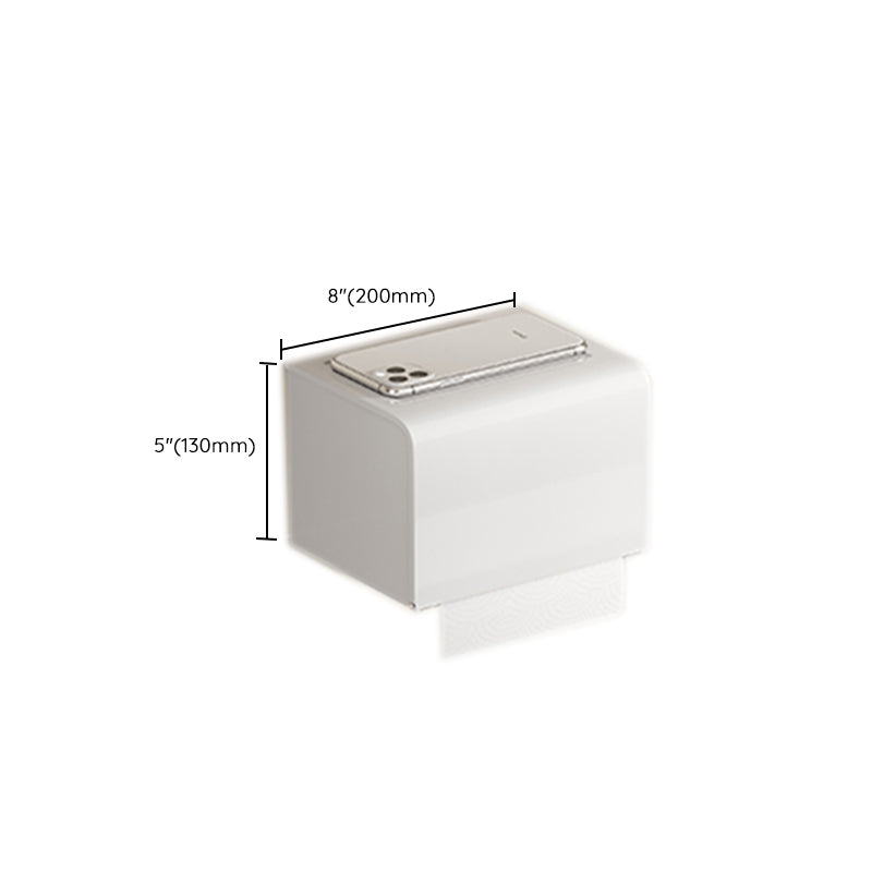 Lisslune | Contemporary bathroom accessory set made of matte stainless steel-aluminum with bathrobe hook/bath shelf