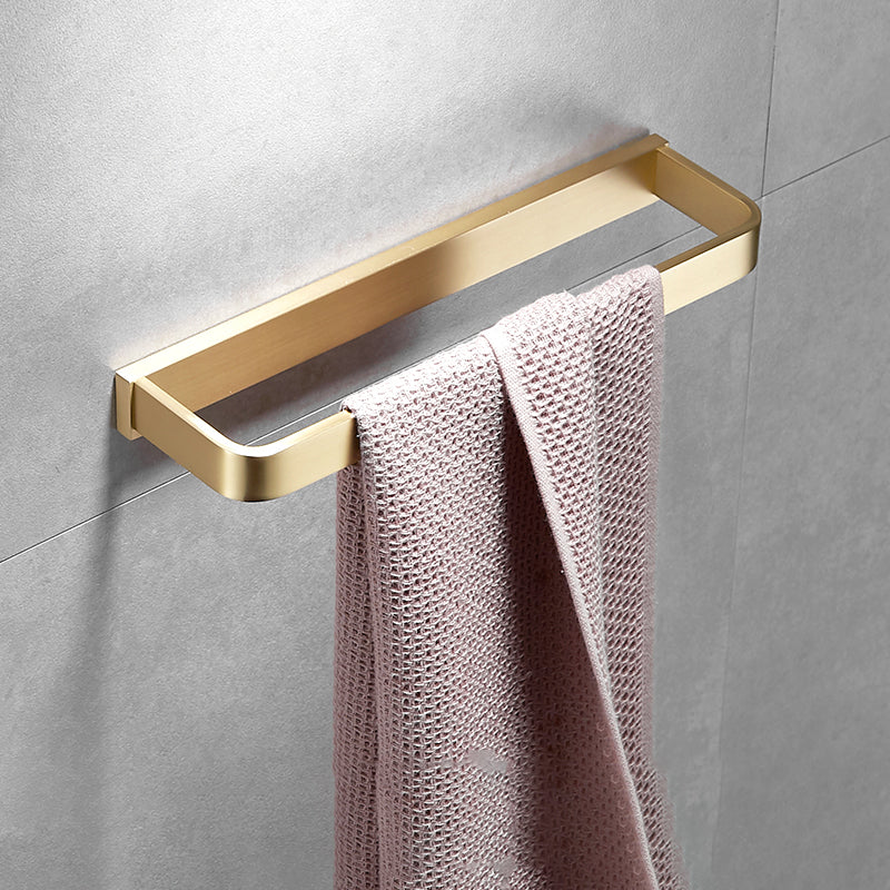 Lisslune | Brushed Brass Bathroom Hardware Set Retro Golden Bathroom Accessory Set
