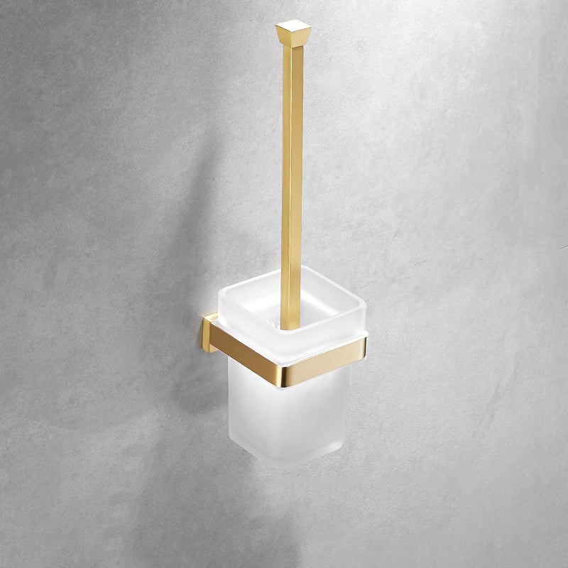 Lisslune | Brushed Brass Bathroom Hardware Set Retro Golden Bathroom Accessory Set