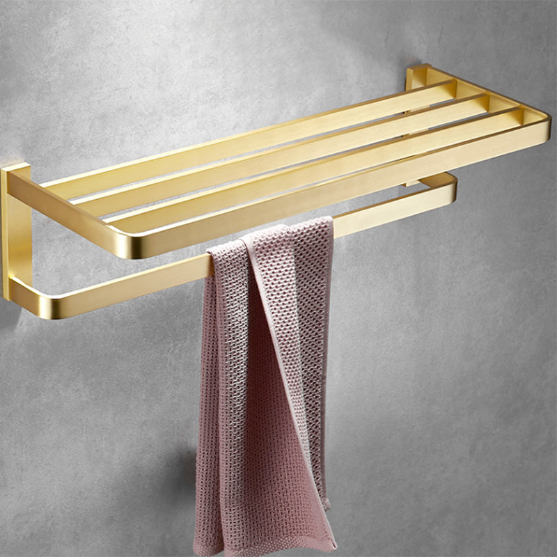Lisslune | Brushed Brass Bathroom Hardware Set Retro Golden Bathroom Accessory Set