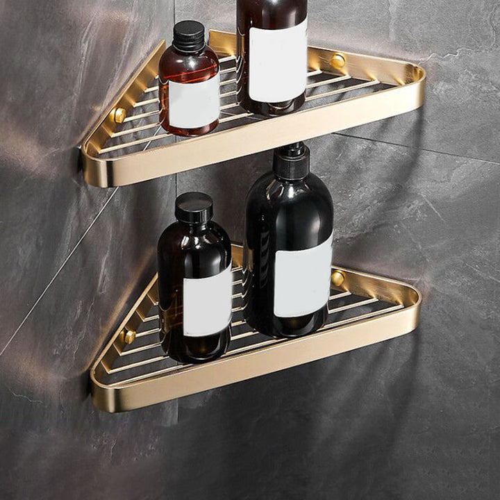 Lisslune | Brushed Brass Bathroom Hardware Set Retro Golden Bathroom Accessory Set