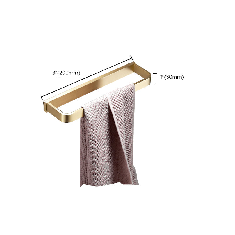 Lisslune | Brushed Brass Bathroom Hardware Set Retro Golden Bathroom Accessory Set