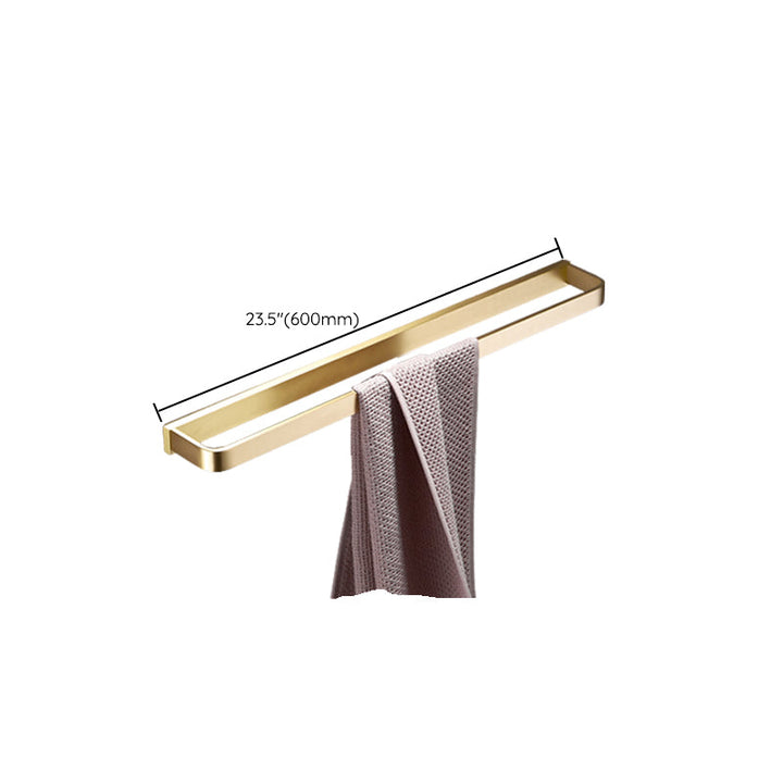 Lisslune | Brushed Brass Bathroom Hardware Set Retro Golden Bathroom Accessory Set