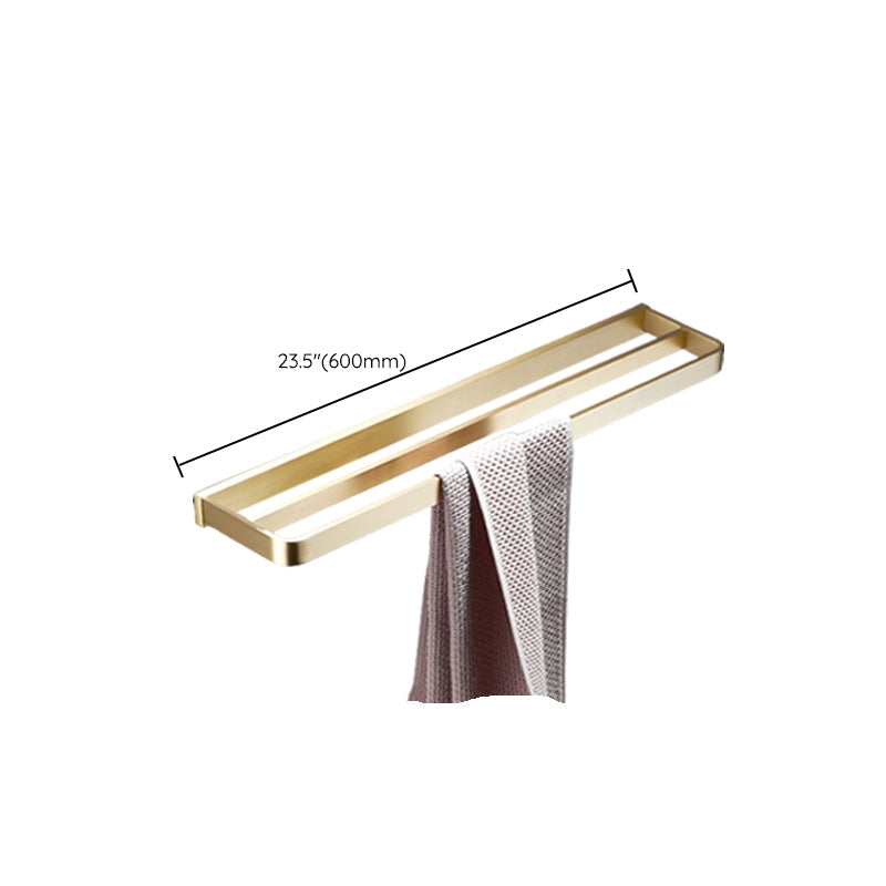 Lisslune | Brushed Brass Bathroom Hardware Set Retro Golden Bathroom Accessory Set