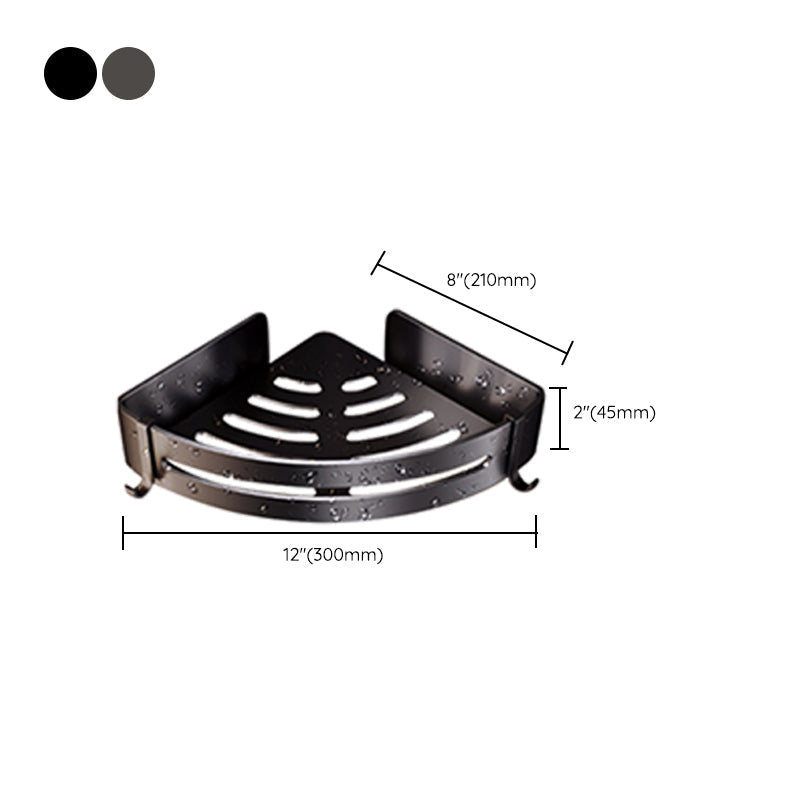 Lisslune | Contemporary bathroom accessory set made of matte stainless steel-aluminum with bathrobe hook/towel bar