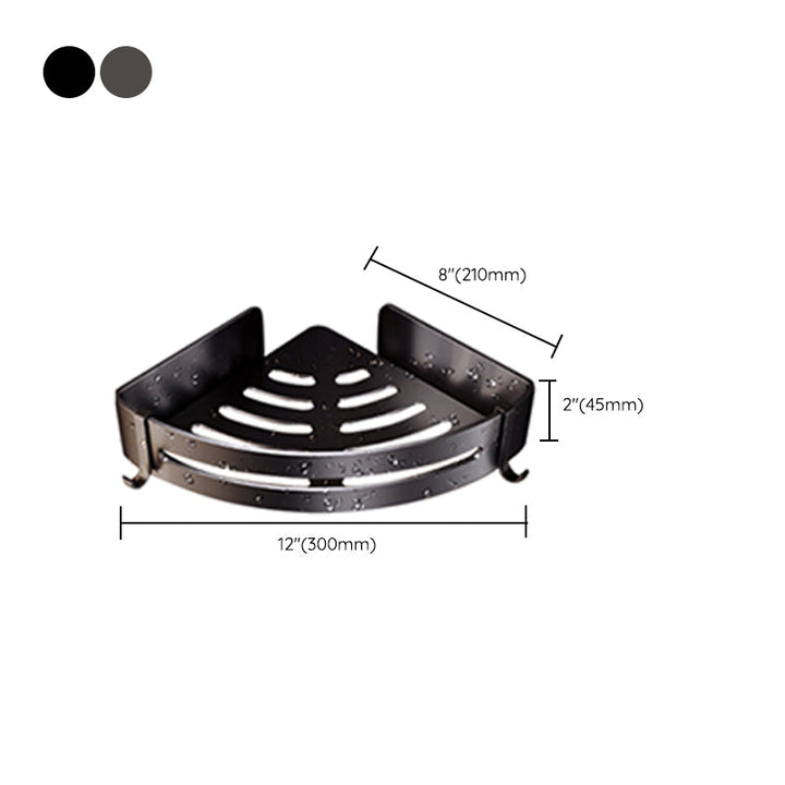 Lisslune | Contemporary bathroom accessory set made of matte stainless steel-aluminum with bathrobe hook/towel bar