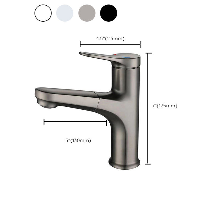 Lisslune | Basic Sink Faucet Brass Faucet Silver Centerset Sink Faucet