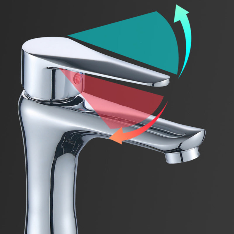 Lisslune | Single Hole Basin Mixer Lever Handle 1 Hole Faucet for the Bathroom