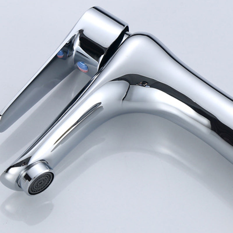 Lisslune | Single Hole Basin Mixer Lever Handle 1 Hole Faucet for the Bathroom