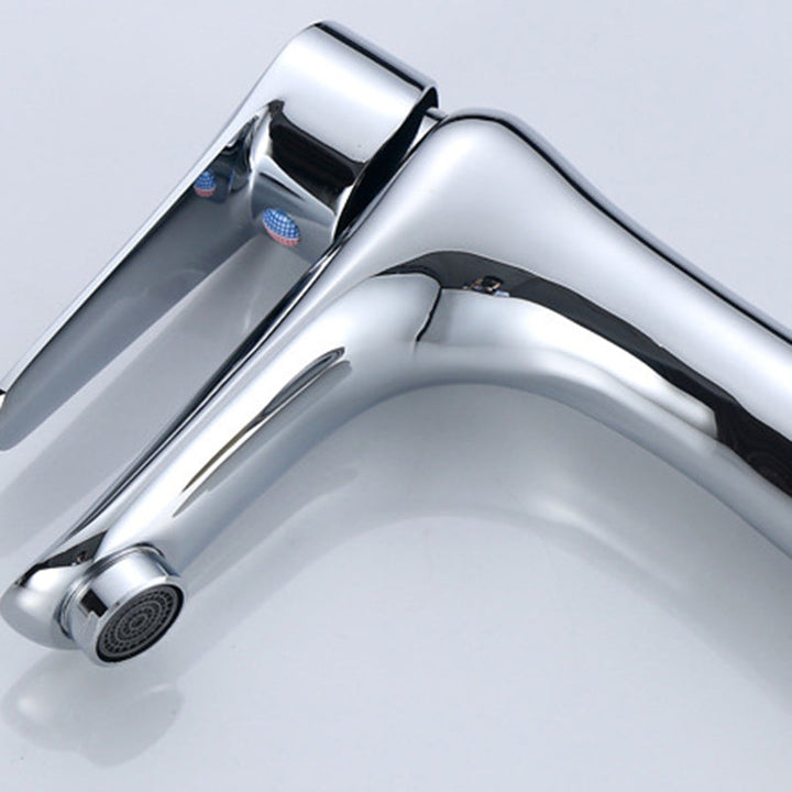 Lisslune | Single Hole Basin Mixer Lever Handle 1 Hole Faucet for the Bathroom