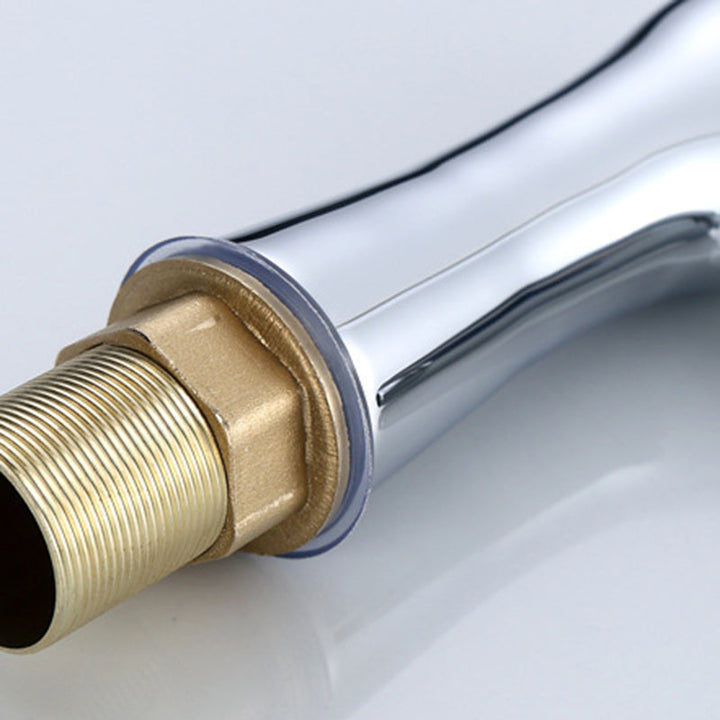 Lisslune | Single Hole Basin Mixer Lever Handle 1 Hole Faucet for the Bathroom