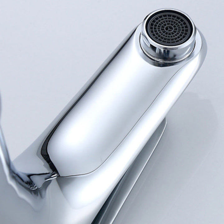 Lisslune | Single Hole Basin Mixer Lever Handle 1 Hole Faucet for the Bathroom