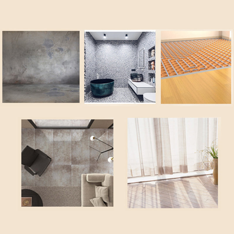 Lisslune | Rectangle PVC Floor Wood Design Peel & Stick Vinyl Flooring