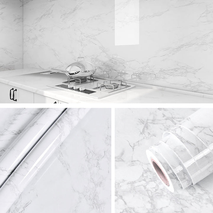 Lisslune | Modern Peel and Stick Wall Mural Smooth Wall Tile for Kitchen
