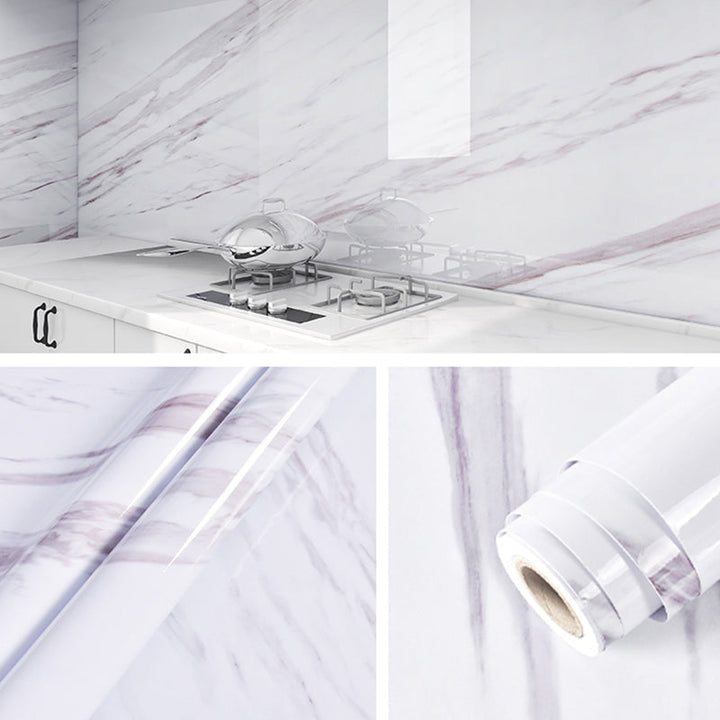 Lisslune | Modern Peel and Stick Wall Mural Smooth Wall Tile for Kitchen