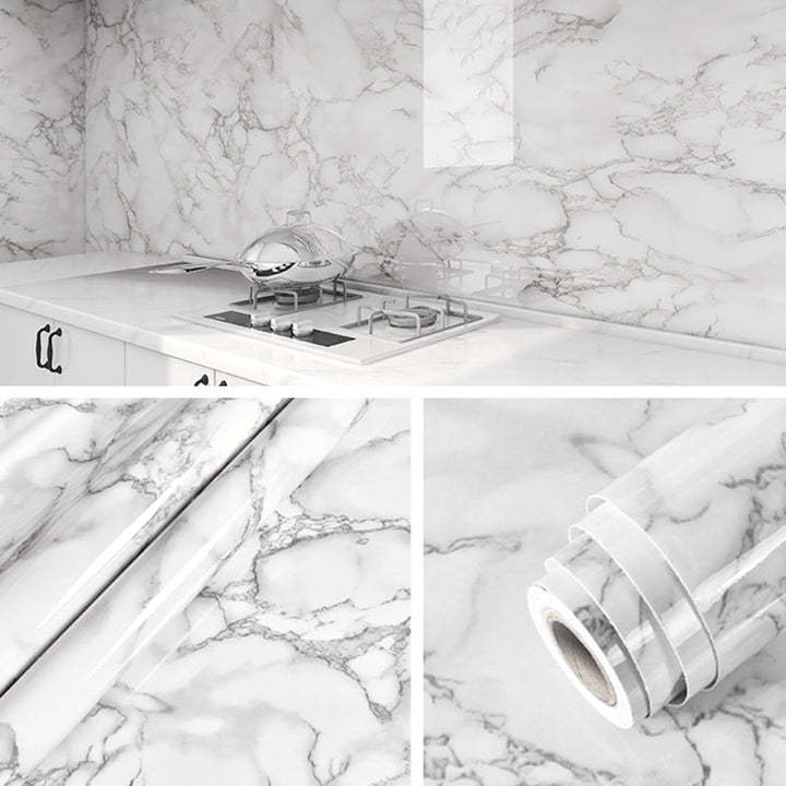 Lisslune | Modern Peel and Stick Wall Mural Smooth Wall Tile for Kitchen